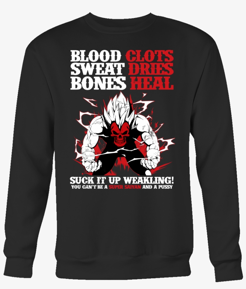 Super Saiyan Vegeta No Pain No Gain Sweatshirt T Shirt - Make America Schwifty Again, transparent png download