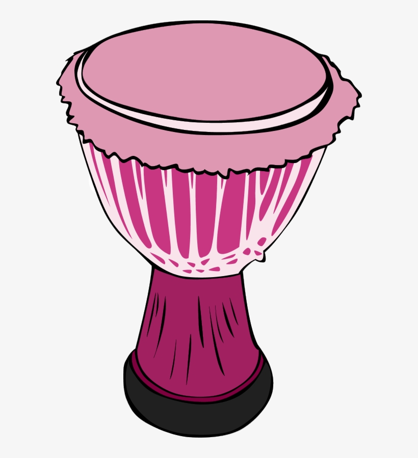 African Clip - African Drum Clip Art, transparent png download