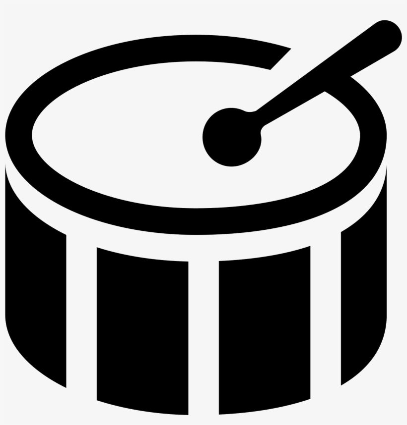 Bass Drum Cones Download - Drum Icon Png, transparent png download