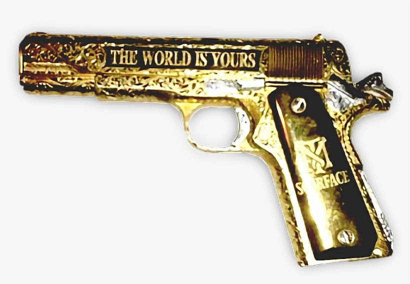 Report Abuse - World Is Yours Gun, transparent png download