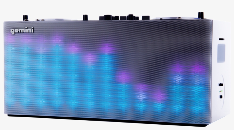Portable Dj Mixer With Bluetooth Speaker - Gemini Mix 2 Go, transparent png download