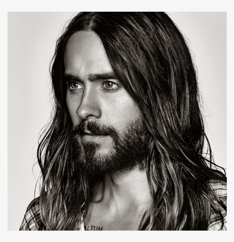 Jared Leto - Male With Longest Hair, transparent png download