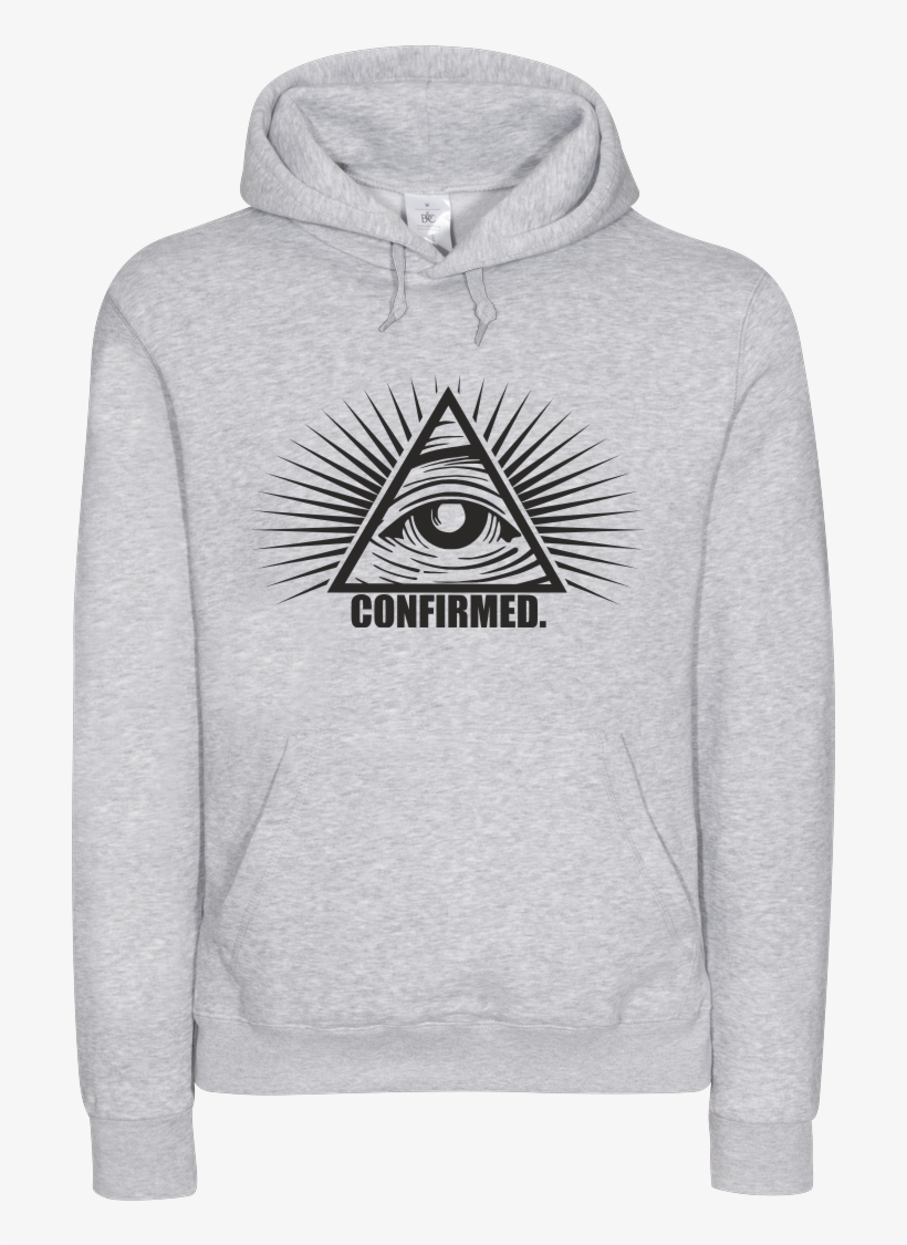 Dominik Rc Illuminati Confirmed Sweatshirt B&c Hooded - Sweatshirt, transparent png download