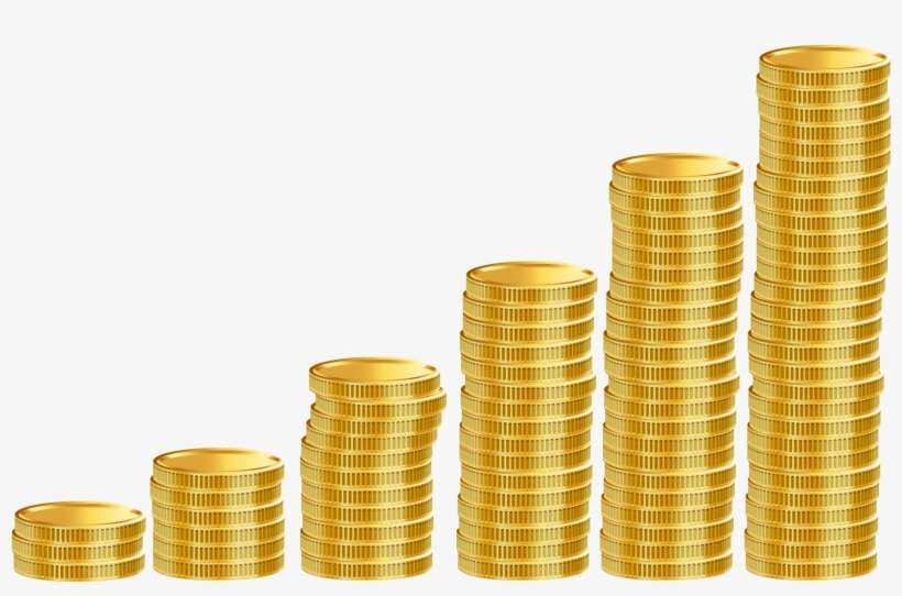 Money Stack Of Coins Clipart Png Image Free Download, transparent png download
