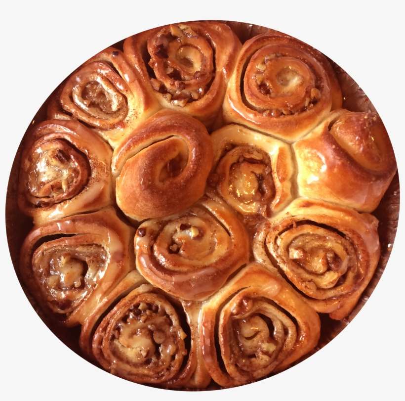 Cinnamon Spi-rolls With Pecans - Viennoiserie, transparent png download