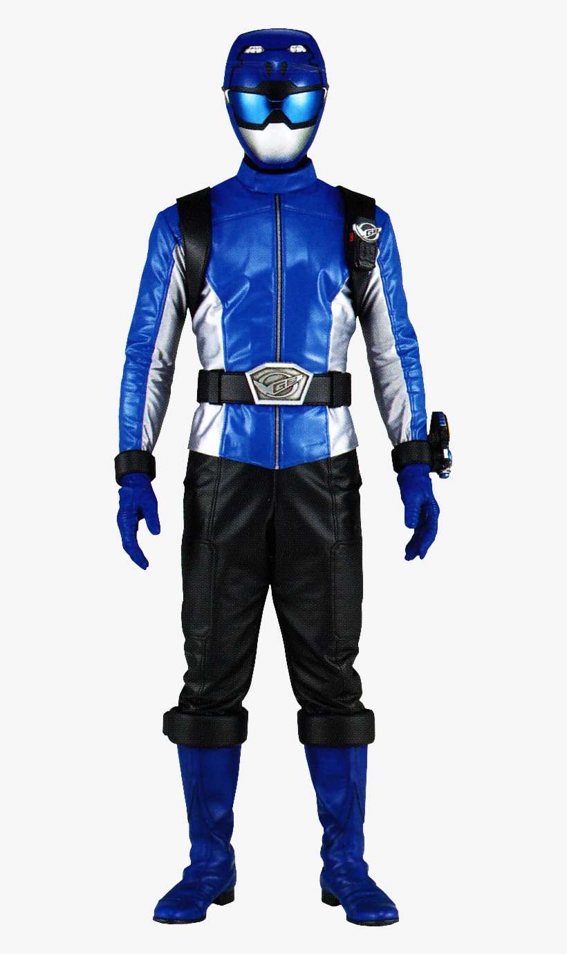 Blue Spyforce Ranger - Go Busters Blue Buster, transparent png download
