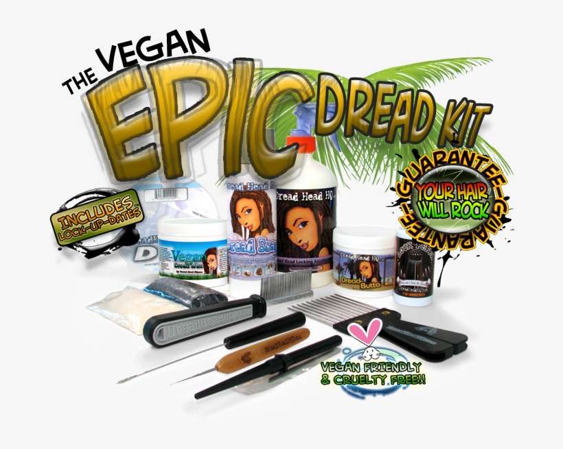 Dreadlocks Vegan Epic Dread Kit - Epic Dread Kit For Dreadlocks By Dreadheadhq, transparent png download