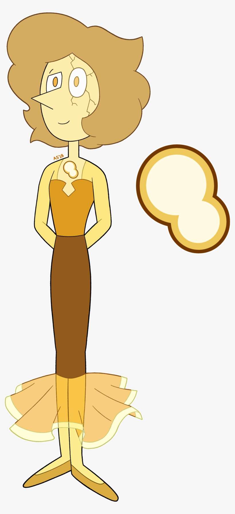 Interstellar Gems Alex Sketch Pearl S D - Honey Gold, transparent png download
