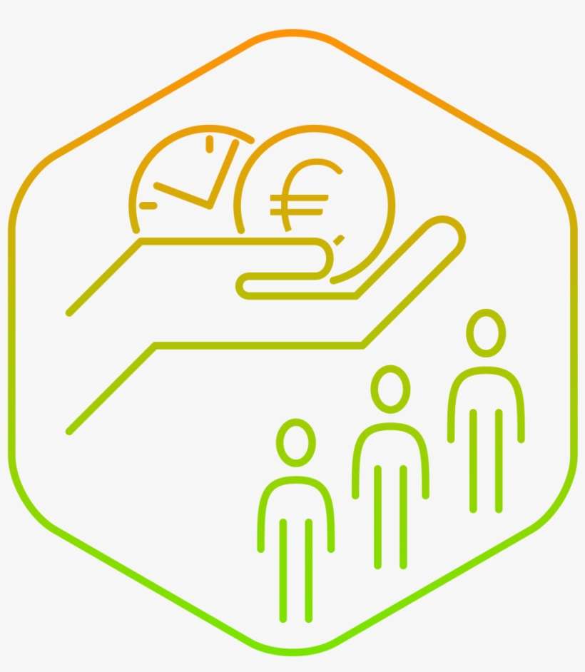 Save Time And Money With Our Crowd Solutions - Diagram, transparent png download