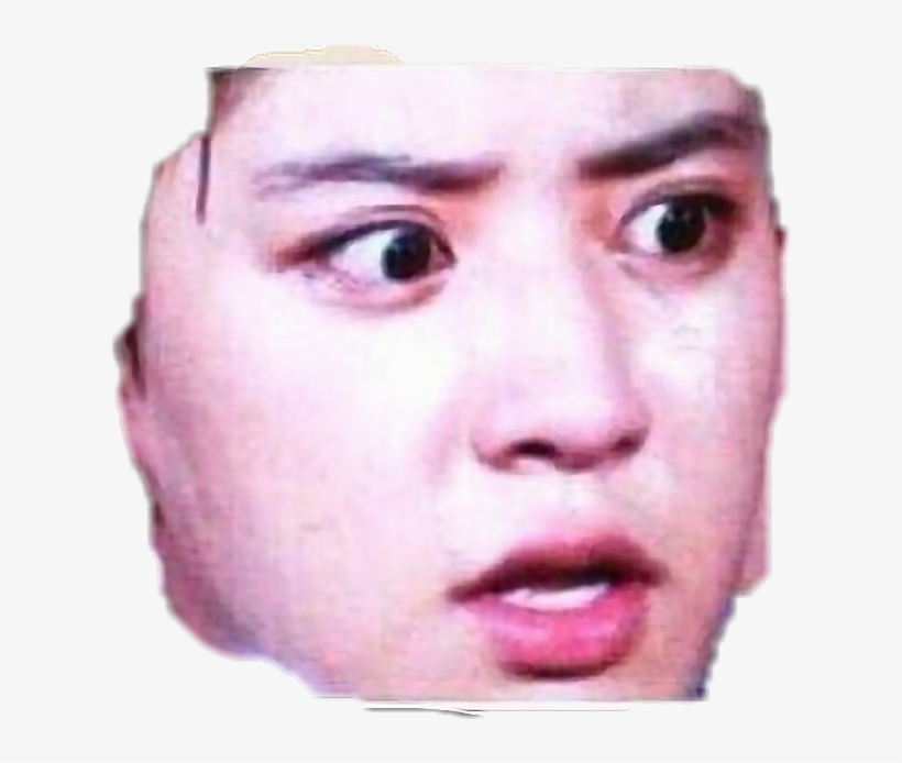 Exo Chanyeol Exochanyeol Exoderp Derp Lolfreetoedit - Exo Derp Stickers Png, transparent png download