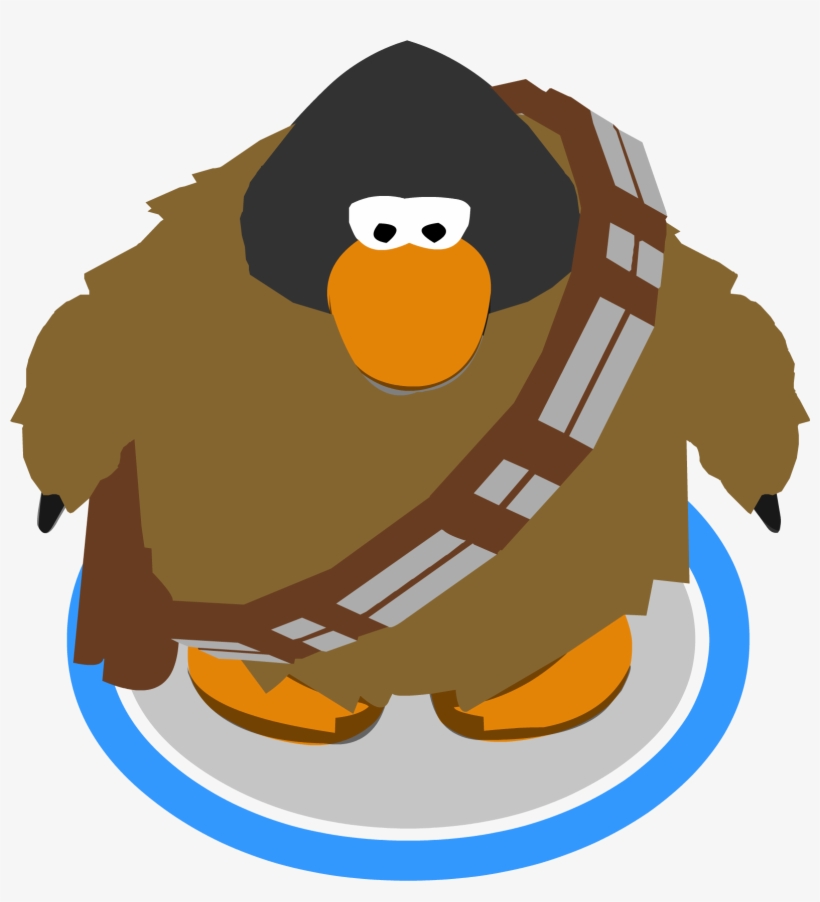 Chewbacca Costume In-game - Adã©lie Penguin, transparent png download