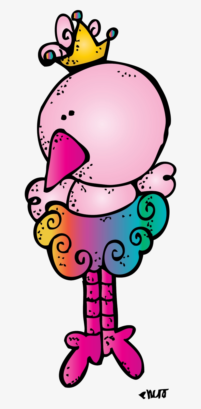 Melonheadz Teacher - Google Search - Clipart Teacher Flamingo, transparent png download