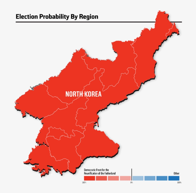 Ed Johnson - Blank Map Of North Korea, transparent png download