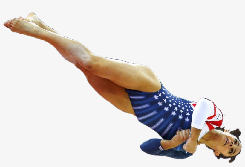 Aly Raisman In The Air - Aly Raisman No Background, transparent png download