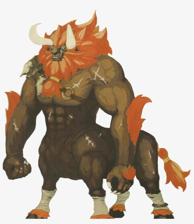 Botw Lynel Concept Art - Ganondorf Breath Of The Wild Concept, transparent png download