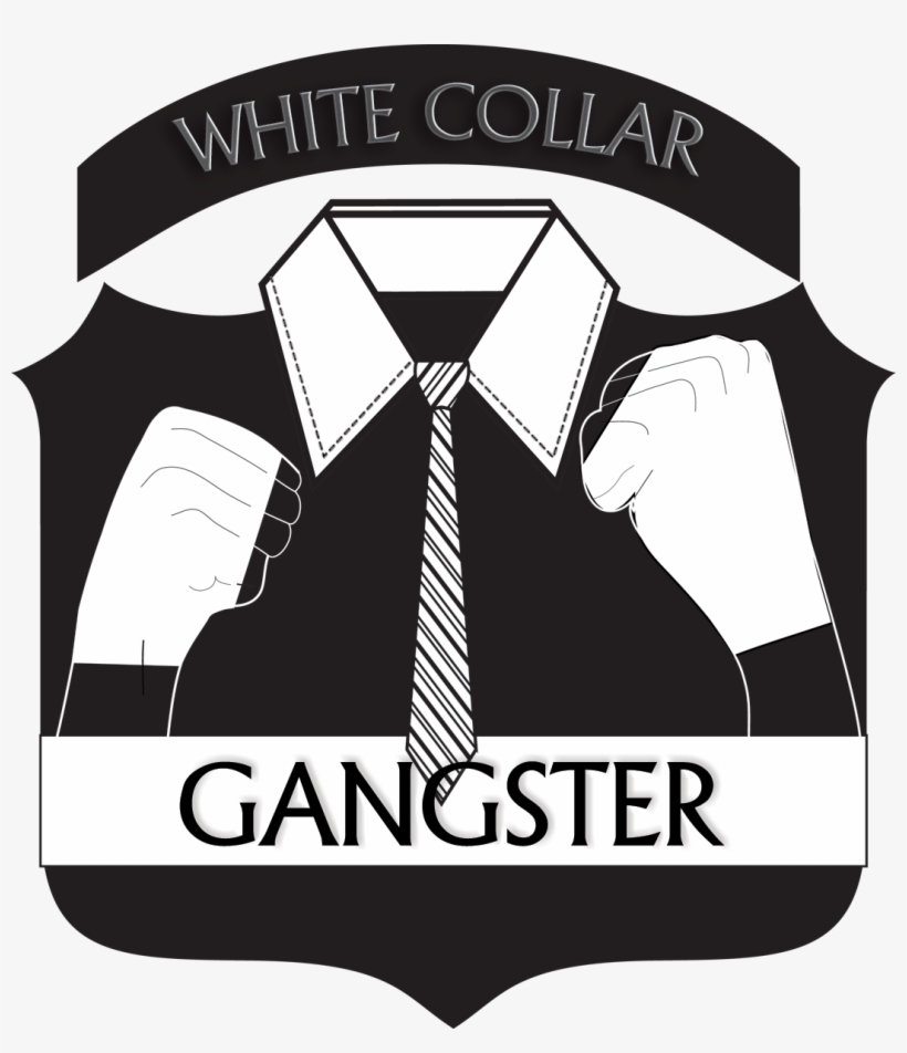 Logo Design By Sassyx For White Collar Gangster - Illustration, transparent png download
