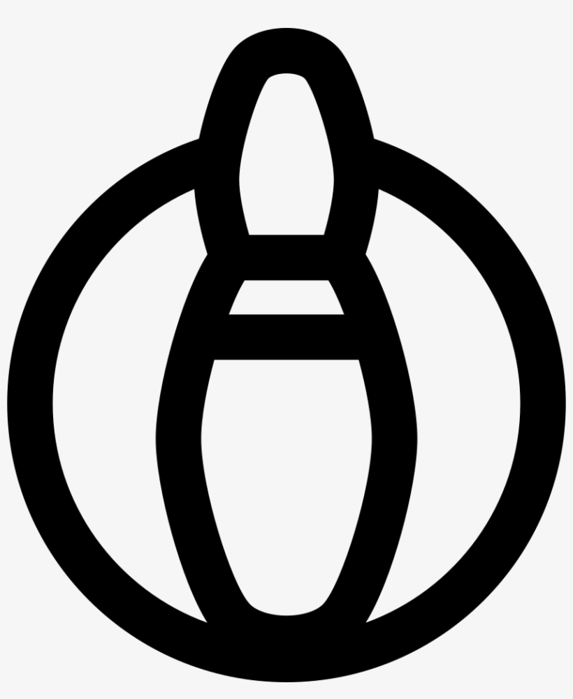 Bowling Pin And Ball Comments - Ball, transparent png download