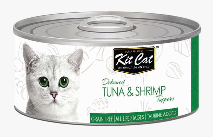 Kit Cat Deboned Tuna & Shrimp Toppers - Kit Kat Cat Wet Food, transparent png download