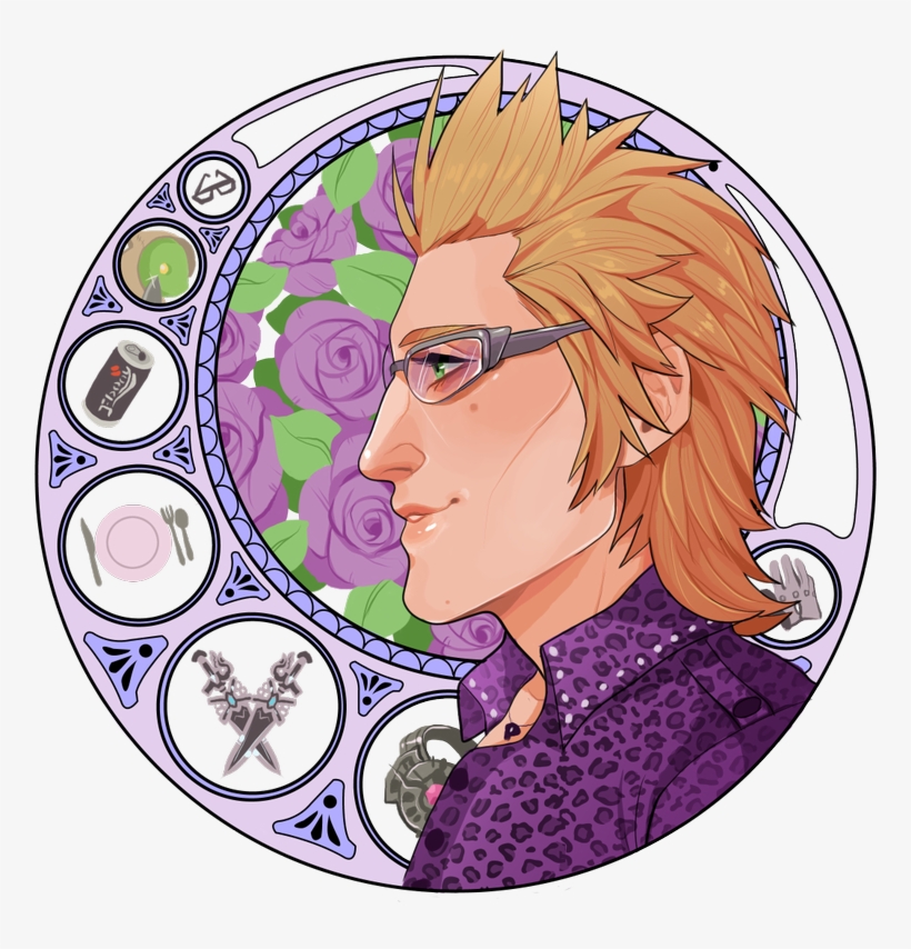 All Of My Xv Art Nouveau Charm Designs Are Finished - Kingdom Hearts, transparent png download