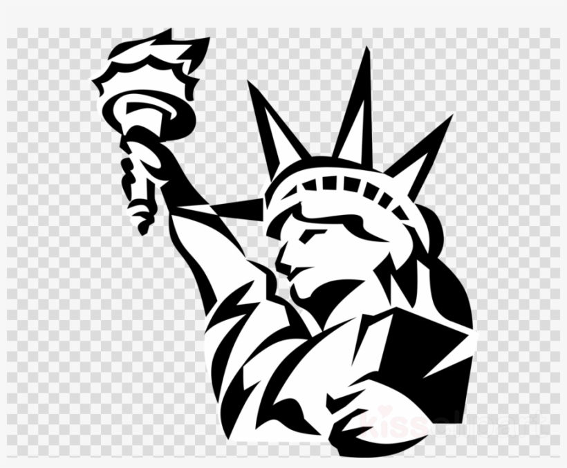 Statue Of Liberty Clipart Statue Of Liberty Clip Art - Estatua Da Liberdade Png, transparent png download
