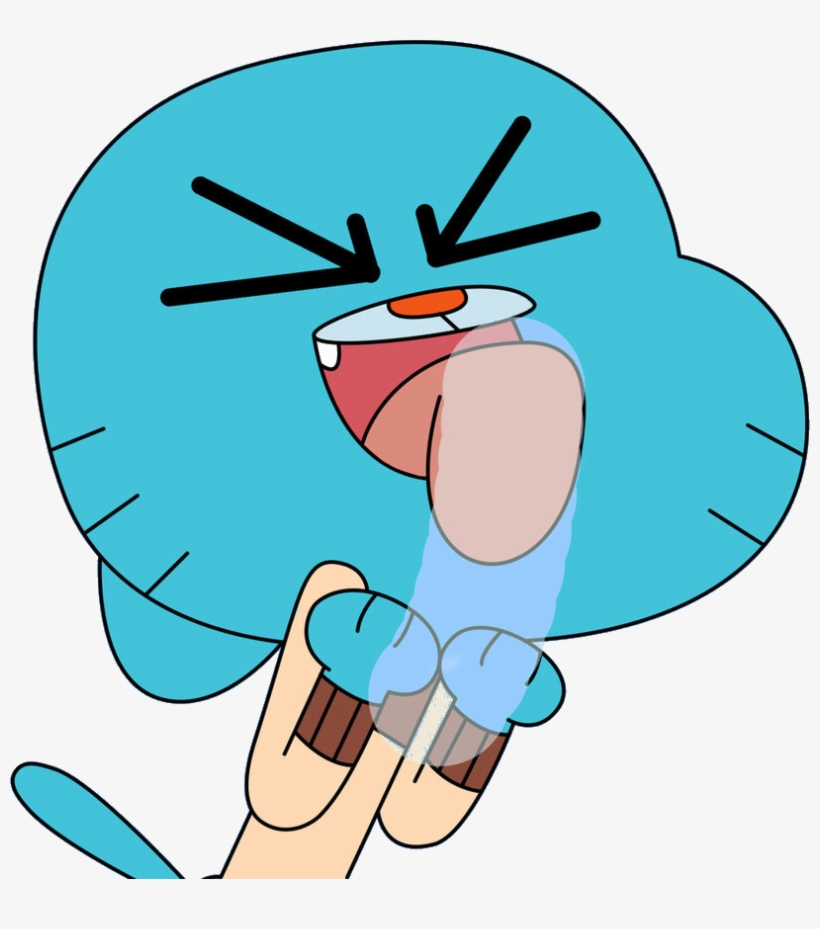 Tawog Gumball Licking By Josael281999-d7sa9gf - Gumball Licking, transparent png download