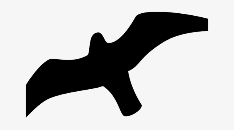 Seagull Clipart Seagull Outline - Dog, transparent png download