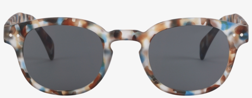Sun Reader Shape - Izipizi #sun Junior Blue Tortoise Soft (grey Lenses), transparent png download