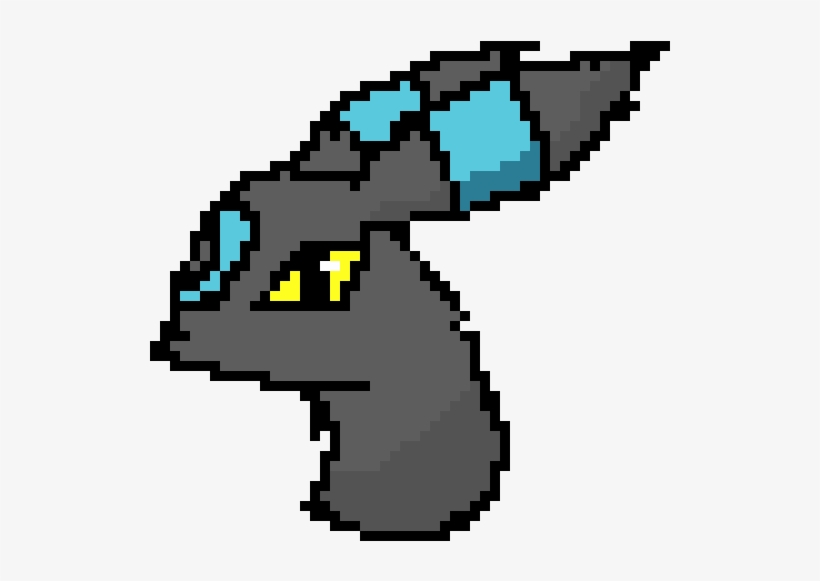 Shiny Umbreon Headshot - Umbreon, transparent png download