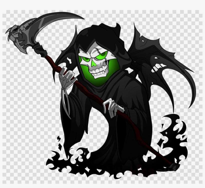 Grim Reaper Png Clipart Death Father Time - Death Reaper Png, transparent png download