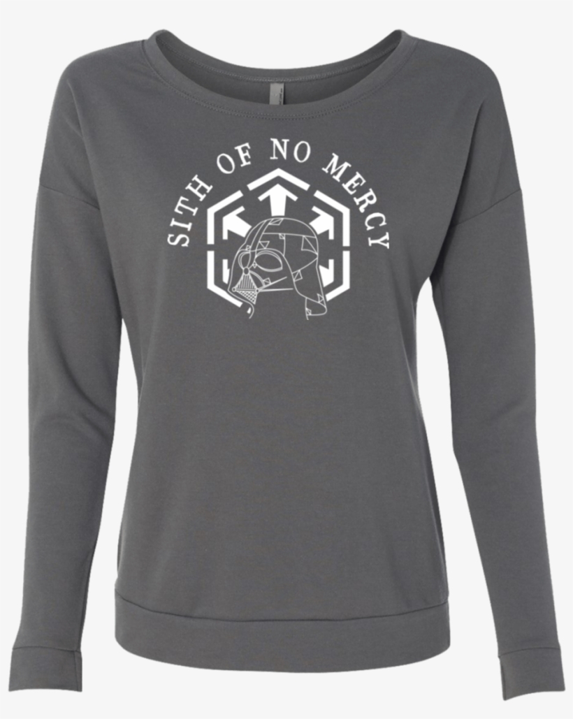 Sith Of No Mercy French Terry Scoop - Cat Heartbeat Sweatshirt, transparent png download