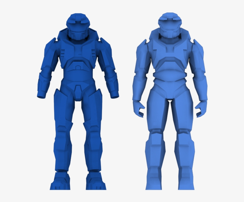 I've Rendered My Rendition Next To The Stock That Comes - Figurine, transparent png download