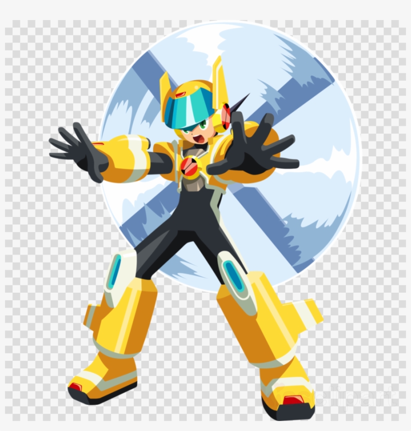 Megaman Battle Network Souls Clipart Mega Man Battle - Megaman Battle Network Gyroman, transparent png download