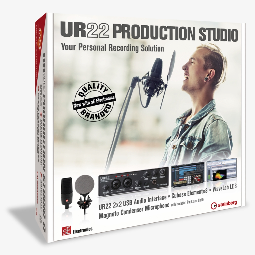 Steinberg Ur22 Production Studio Recording Package, transparent png download