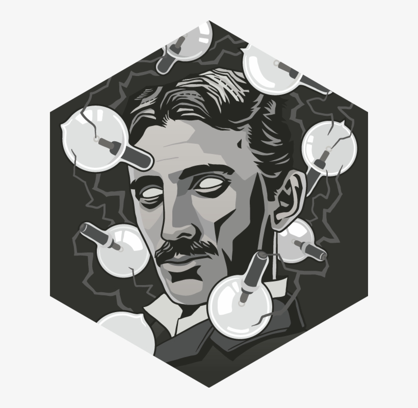 Scientist Portraits By Gremz - Alan Kennedy Art, transparent png download