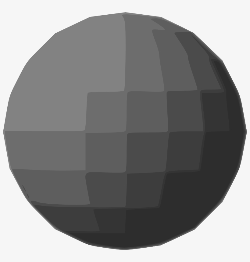 Gray Sphere Disco Ball - Gray Sphere, transparent png download