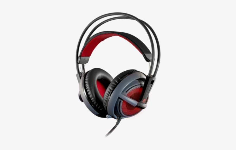 Dota 2 Steel Series Headset - Steelseries Siberia V2 Dota 2 Edition, transparent png download