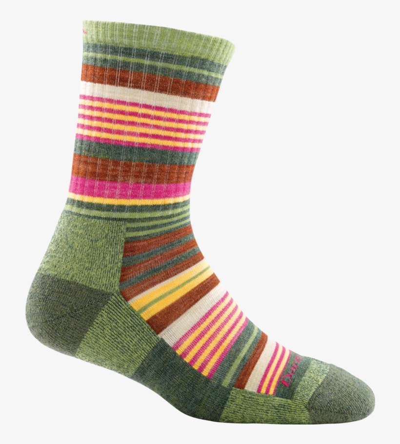 Darn Tough Women's Sierra Stripe Micro Crew Light Cushion - Darn Tough Women's Socks, transparent png download