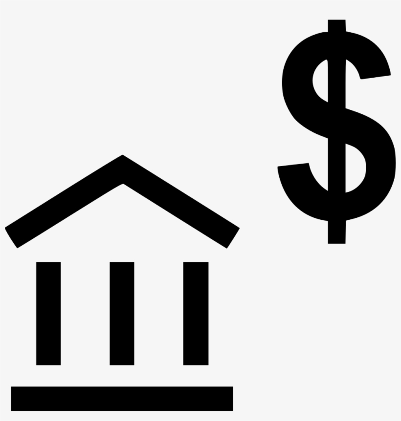 Bank Dollar Sign Business Comments - Dollar Circle Png Icon, transparent png download
