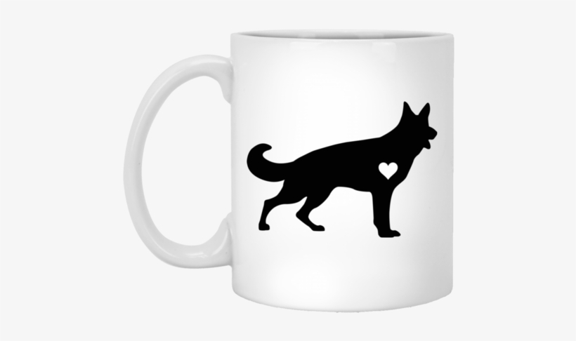 German Shepherd Heart 11 Oz - Don T Make Me Gibbs Slap You, transparent png download
