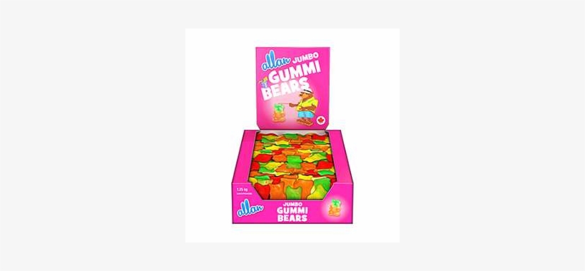 Allan Jumbo Gummi Bears Candy - Allan Jumbo Gummy Bears, transparent png download