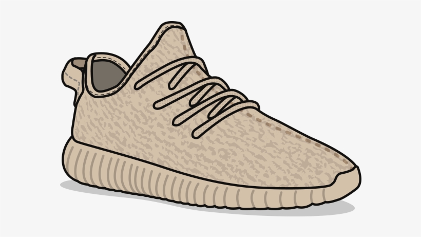 Yeezy 350 - Tan - Yeezy Clipart Transparent, transparent png download