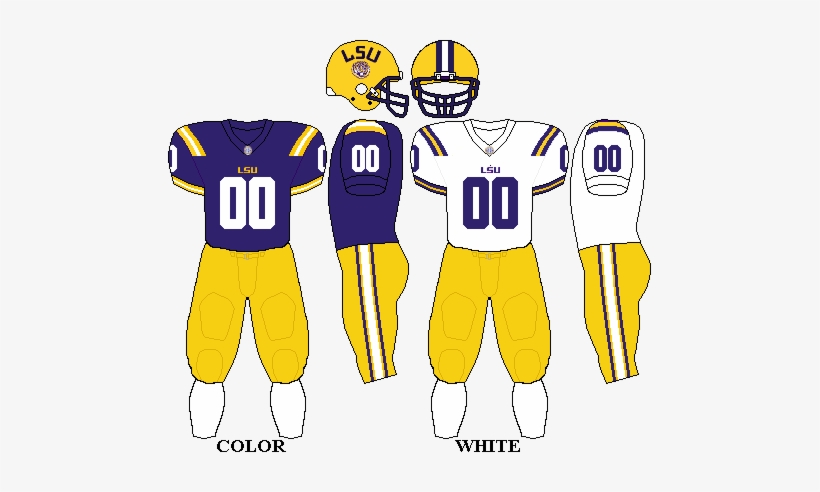 Lsu Tigers Football Uniform, transparent png download