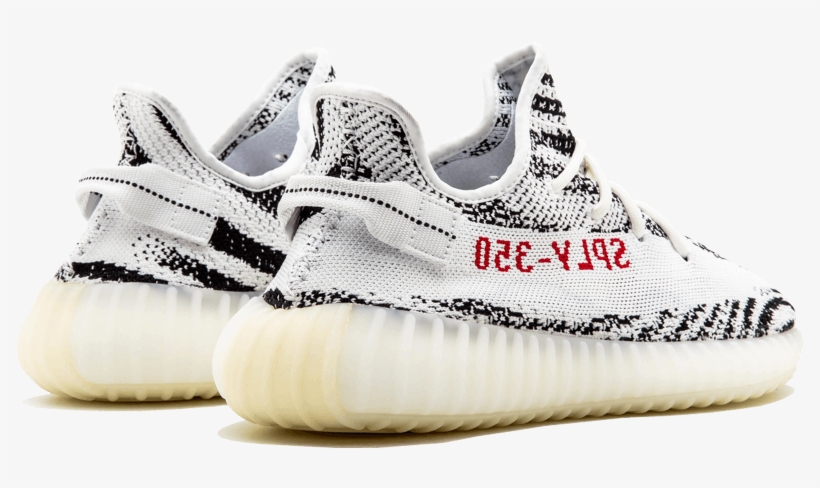 Many Fashionable 22c36 6bffd Adidas Yeezy Boost 350 - Adidas Yeezy Boost 350 V2 - Zebra, transparent png download