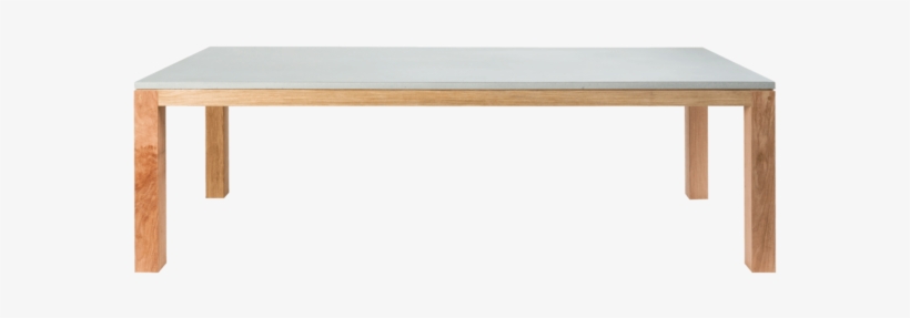 Chunky Concrete Dining Table - Table, transparent png download
