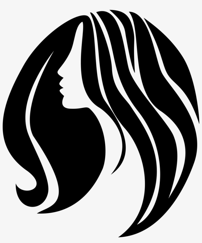 Woman With Long Hair Comments - Long Hair Icon Png, transparent png download