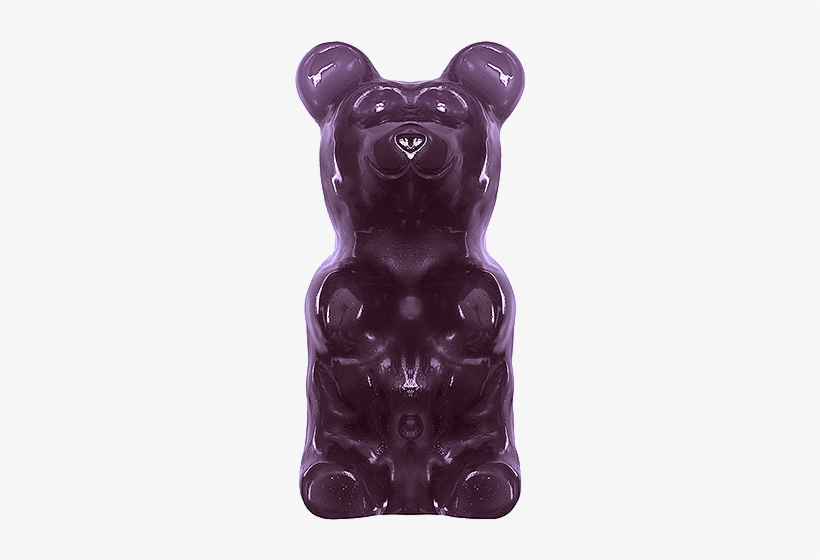 World's Largest Grape Gummy Bear - World's Largest Gummy Bears Giant Gummy Bear, transparent png download