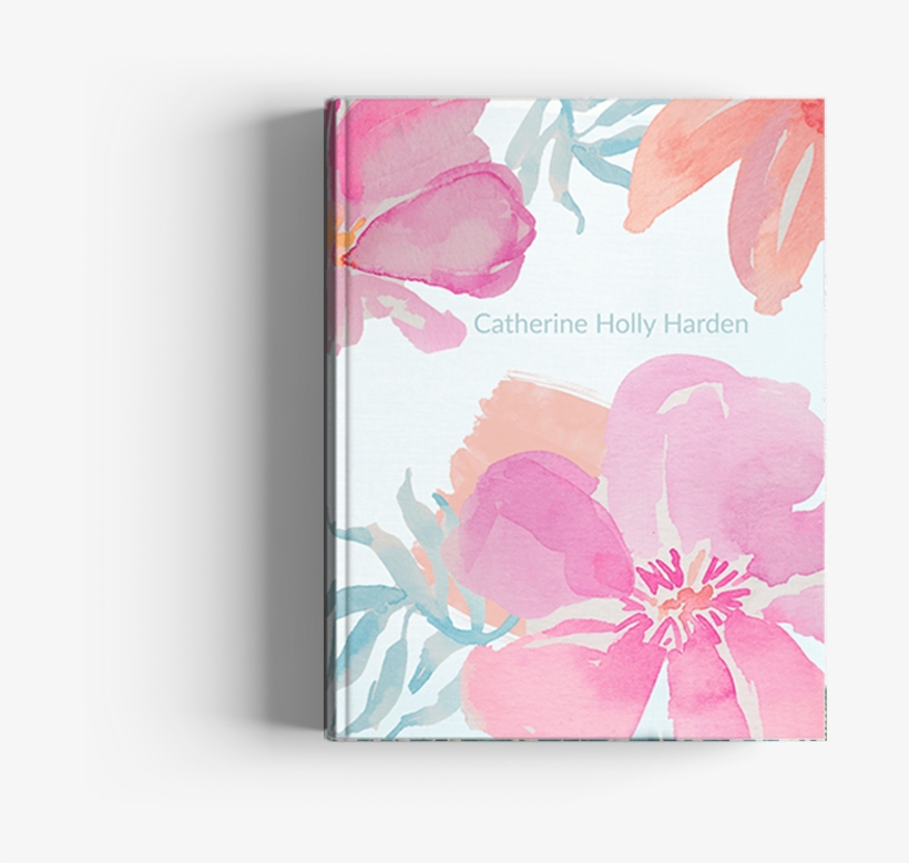 Floral Watercolor Journal - Watercolor Painting, transparent png download