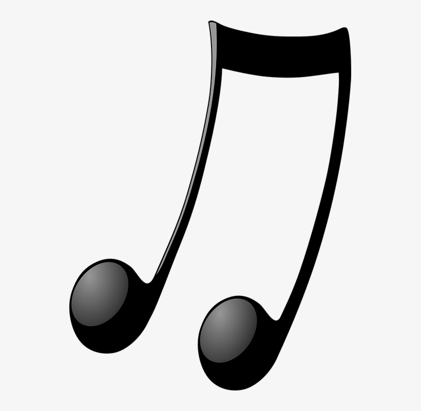 Vector Free Library Notes Shop Of Library Buy Clip - Notes De Musique Noire, transparent png download