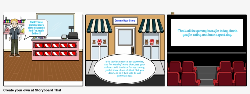 Oh I'm A Gummy Bear Yes I'm A Gummy Bear - Cartoon, transparent png download