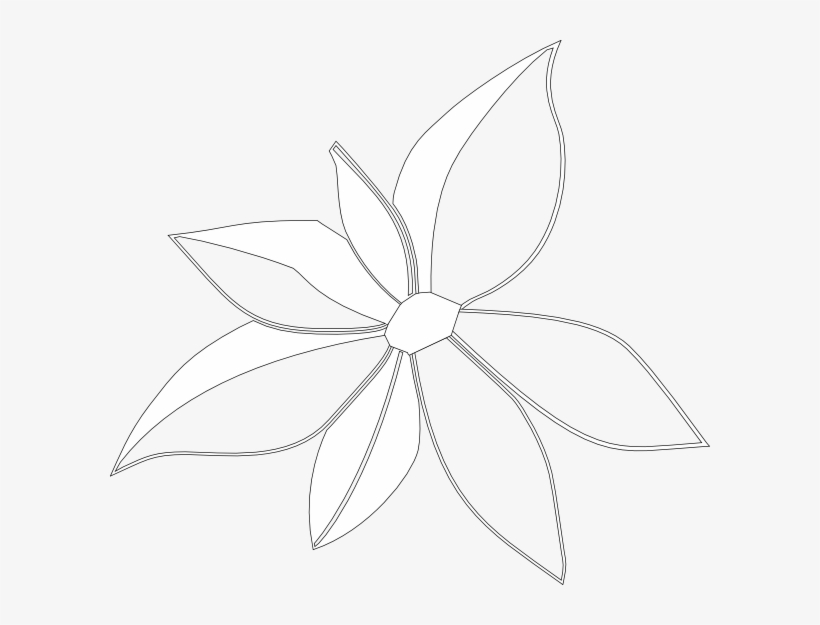 How To Set Use Flower Outline Imperfect Icon Png, transparent png download